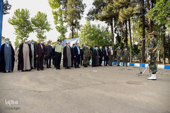 رژه خودرویی روز ارتش در شیراز