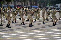 رژه خودرویی روز ارتش در شیراز