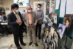 بازدید غلامرضا غفاری، معاون فرهنگی و اجتماعی وزارت علوم از تحریریه فارسی ایکنا