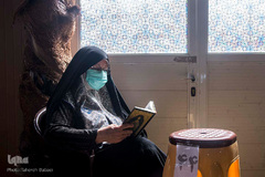 مجلس زنانه جزء خوانی قرآن کریم