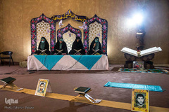 مجلس زنانه جزء خوانی قرآن کریم