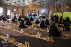 مجلس زنانه جزء خوانی قرآن کریم