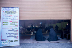 مجلس زنانه جزء خوانی قرآن کریم