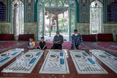 مجلس زنانه جزء خوانی قرآن کریم