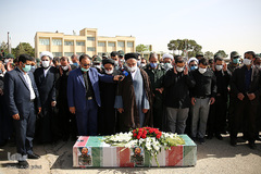 مراسم تشییع پیکر مطهر سرلشگر شهید سیدمحمد حجازی، جانشین سابق فرماندهی نیروی قدس سپاه در اصفهان
