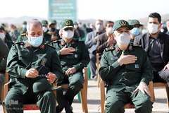 مراسم تشییع پیکر مطهر سرلشگر شهید سیدمحمد حجازی، جانشین سابق فرماندهی نیروی قدس سپاه در اصفهان