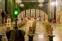 مراسم ترتیل خوانی قرآن در امامزاده صالح