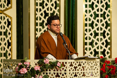 مراسم ترتیل خوانی قرآن در امامزاده صالح