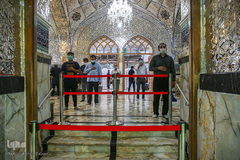 ترتیل خوانی قرآن کریم در حرم حضرت عبدالعظیم (ع)