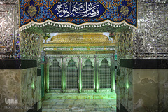 ترتیل خوانی قرآن کریم در حرم حضرت عبدالعظیم (ع)