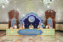 ترتیل خوانی قرآن کریم در حرم حضرت عبدالعظیم (ع)