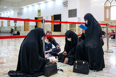 ترتیل خوانی قرآن کریم در حرم حضرت عبدالعظیم (ع)