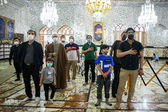 ترتیل خوانی قرآن کریم در حرم حضرت عبدالعظیم (ع)