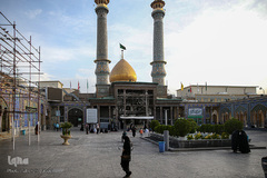 ترتیل خوانی قرآن کریم در حرم حضرت عبدالعظیم (ع)