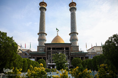 ترتیل خوانی قرآن کریم در حرم حضرت عبدالعظیم (ع)