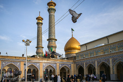 ترتیل خوانی قرآن کریم در حرم حضرت عبدالعظیم (ع)