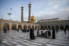 ترتیل خوانی قرآن کریم در حرم حضرت عبدالعظیم (ع)