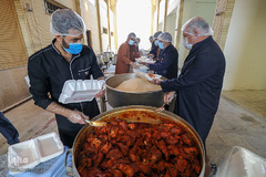 « سفره مهربانی»در شیراز