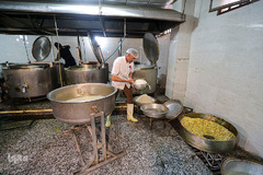 « سفره مهربانی»در شیراز