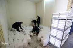 « سفره مهربانی»در شیراز
