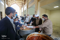 « سفره مهربانی»در شیراز
