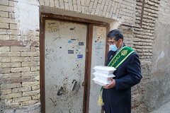 « سفره مهربانی»در شیراز