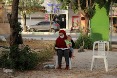 جزءخوانی خیابانی قرآن کریم در اهواز