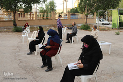 جزءخوانی خیابانی قرآن کریم در اهواز