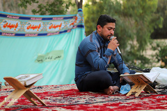 جزءخوانی خیابانی قرآن کریم در اهواز
