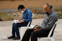 جزءخوانی خیابانی قرآن کریم در اهواز