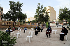 جزءخوانی خیابانی قرآن کریم در اهواز