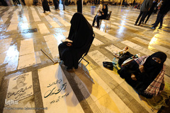 مراسم احیای شب ۱۹ رمضان در حرم حضرت عبدالعظیم حسنی(ع)