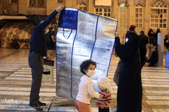 مراسم احیای شب ۱۹ رمضان در حرم حضرت عبدالعظیم حسنی(ع)