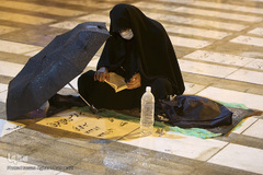 مراسم احیای شب ۱۹ رمضان در حرم حضرت عبدالعظیم حسنی(ع)