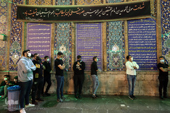 مراسم احیای شب ۱۹ رمضان در حرم حضرت عبدالعظیم حسنی(ع)