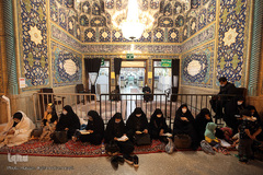 مراسم احیای شب ۱۹ رمضان در حرم حضرت عبدالعظیم حسنی(ع)