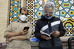 مراسم احیای شب ۱۹ رمضان در حرم حضرت عبدالعظیم حسنی(ع)