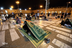 مراسم احیای شب ۱۹ رمضان در حرم حضرت عبدالعظیم حسنی(ع)