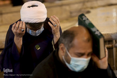 مراسم احیای شب ۱۹ رمضان در حرم حضرت عبدالعظیم حسنی(ع)