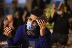 مراسم احیای شب ۱۹ رمضان در حرم حضرت عبدالعظیم حسنی(ع)