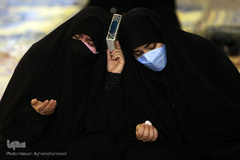 مراسم احیای شب ۱۹ رمضان در حرم حضرت عبدالعظیم حسنی(ع)