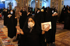 مراسم احیای شب ۱۹ رمضان در حرم حضرت عبدالعظیم حسنی(ع)