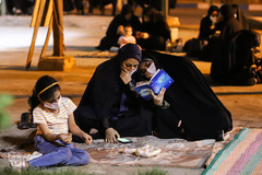 شب نوزدهم ماه رمضان در گلزار شهدای اهواز