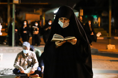 شب نوزدهم ماه رمضان در گلزار شهدای اهواز