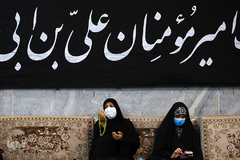 شب نوزدهم ماه رمضان در گلزار شهدای اهواز