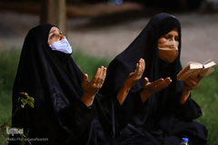 شب نوزدهم ماه رمضان در گلزار شهدای اهواز