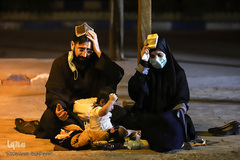 شب نوزدهم ماه رمضان در گلزار شهدای اهواز