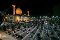 مراسم احیای شب نوزدهم در حرم شاهچراغ (ع)