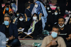 مراسم احیای شب نوزدهم در حرم شاهچراغ (ع)