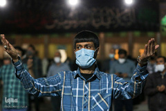 مراسم احیای شب نوزدهم در حرم شاهچراغ (ع)